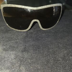 Prada Black and Gold Sunglasses